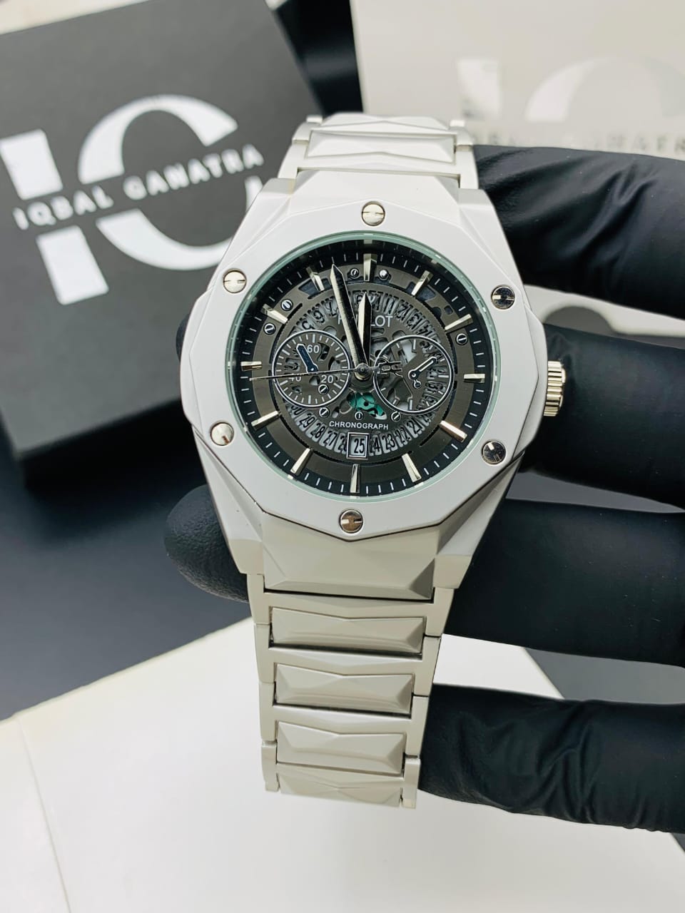 Hublot Diamond Cut Men’s Watch
