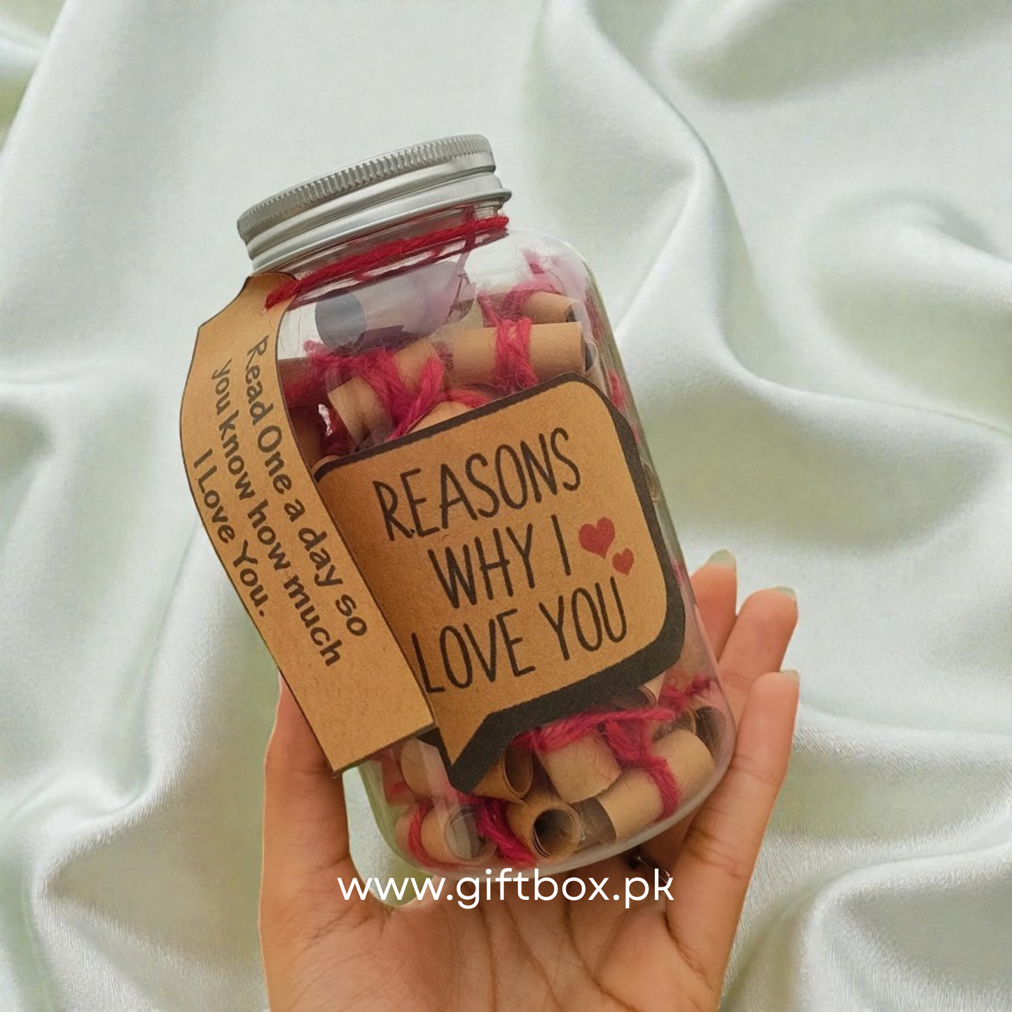 Reasons Why I Love You Jar