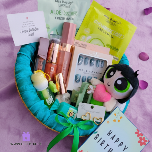 The Beauty & Bling Basket