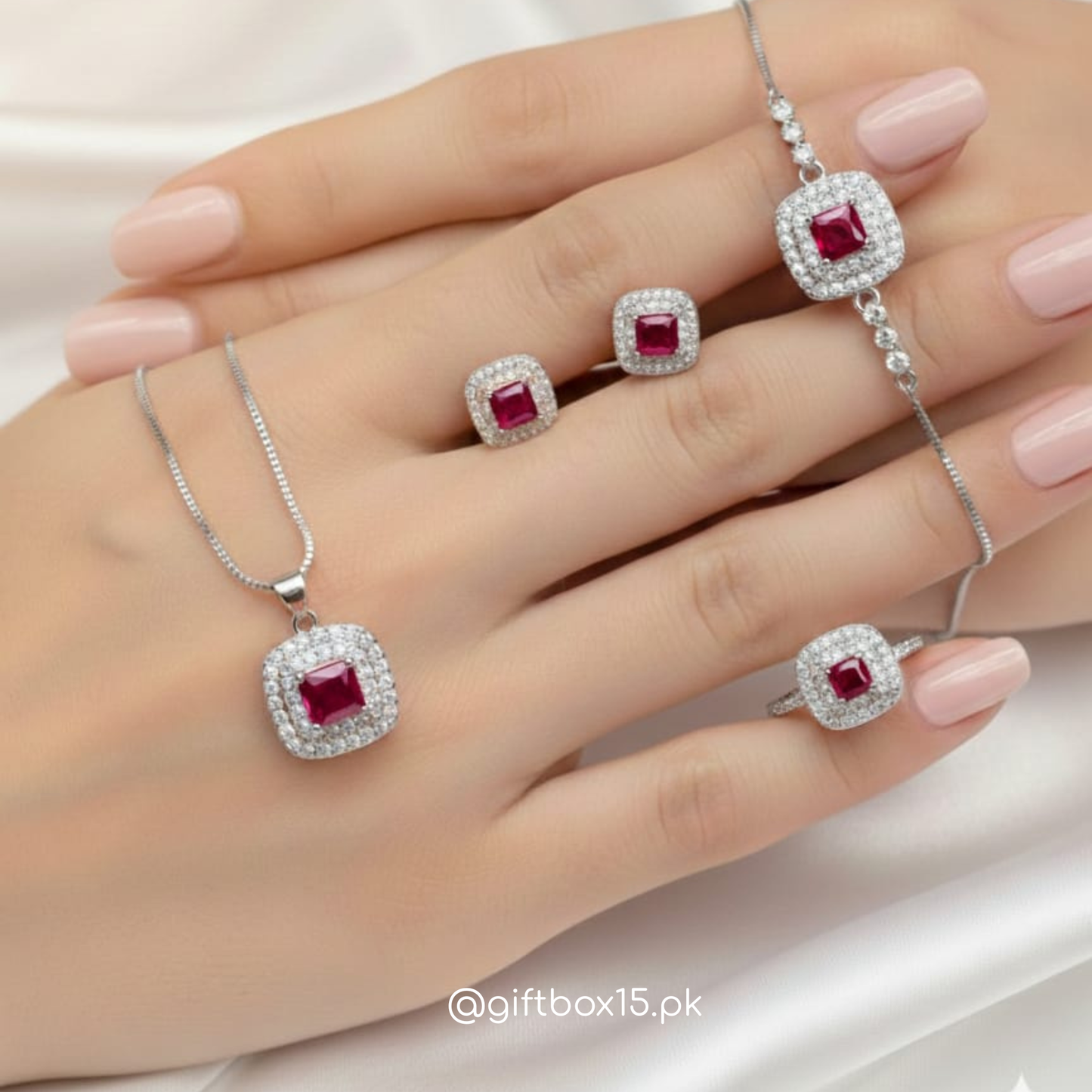 Zircon Jewelry Set
