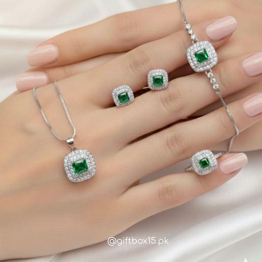 Zircon Jewelry Set