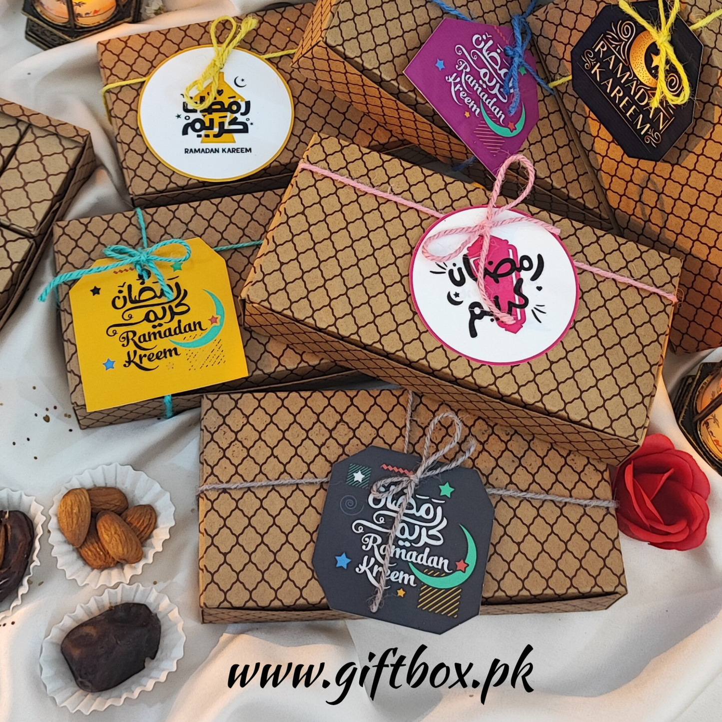 Ramadan Almond Date Boxes